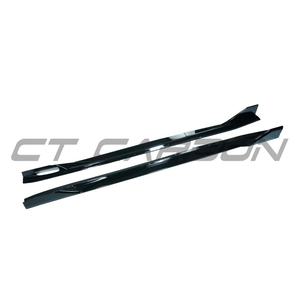 CT CARBON BMW X5/X5M G05/F95 2018+ GLOSS BLACK SIDE SKIRTS - V2 | SWISS HOMOLOGATED