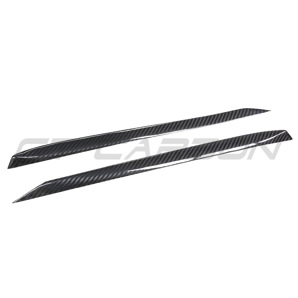 CT CARBON TESLA MODEL S 2021+ FACELIFT CARBON FIBRE DOOR TRIM ADD ON | NO HOMOLOGATION