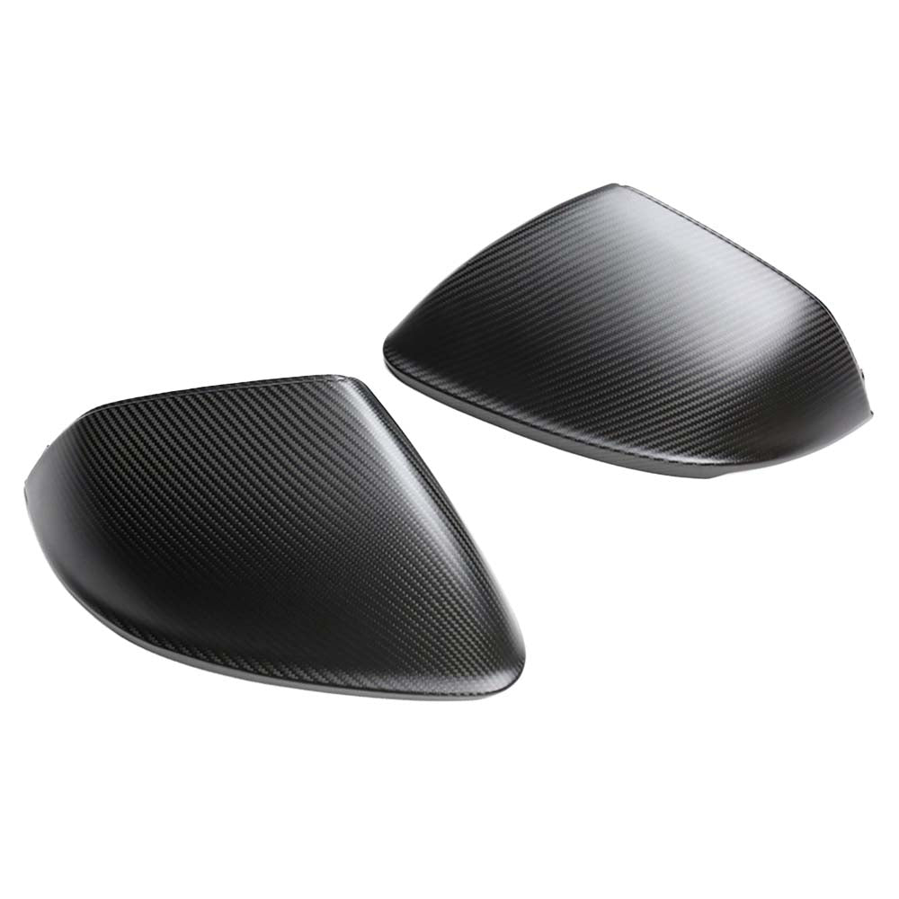 CT CARBON AUDI Q8/SQ8/RSQ8 & LAMBORGHINI URUS MATTE CARBON FIBRE MIRRORS - WITHOUT LANE ASSIST - RHD & LHD | SWISS HOMOLOGATED