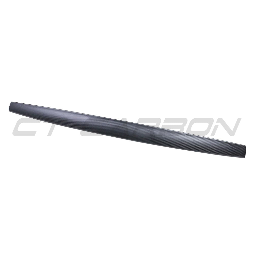 CT CARBON TESLA MODEL 3 2017-2023 MATTE CARBON FIBRE DASHBOARD TRIM STICK ON | NO HOMOLOGATION