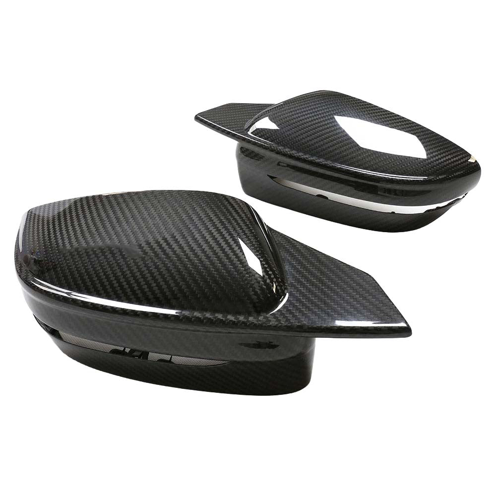 CT CARBON BMW G14/G15/G16 8 SERIES 2018+ LHD DRY CARBON FIBRE MIRRORS - V1 | SWISS HOMOLOGATED