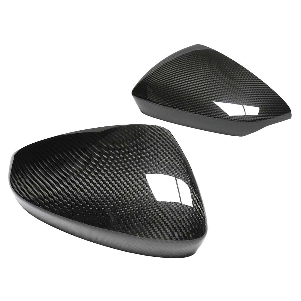 CT CARBON AUDI A3/S3/RS3 8Y 2022+ CARBON FIBRE MIRRORS WITH LANE ASSIST - LHD | SWISS HOMOLOGATED