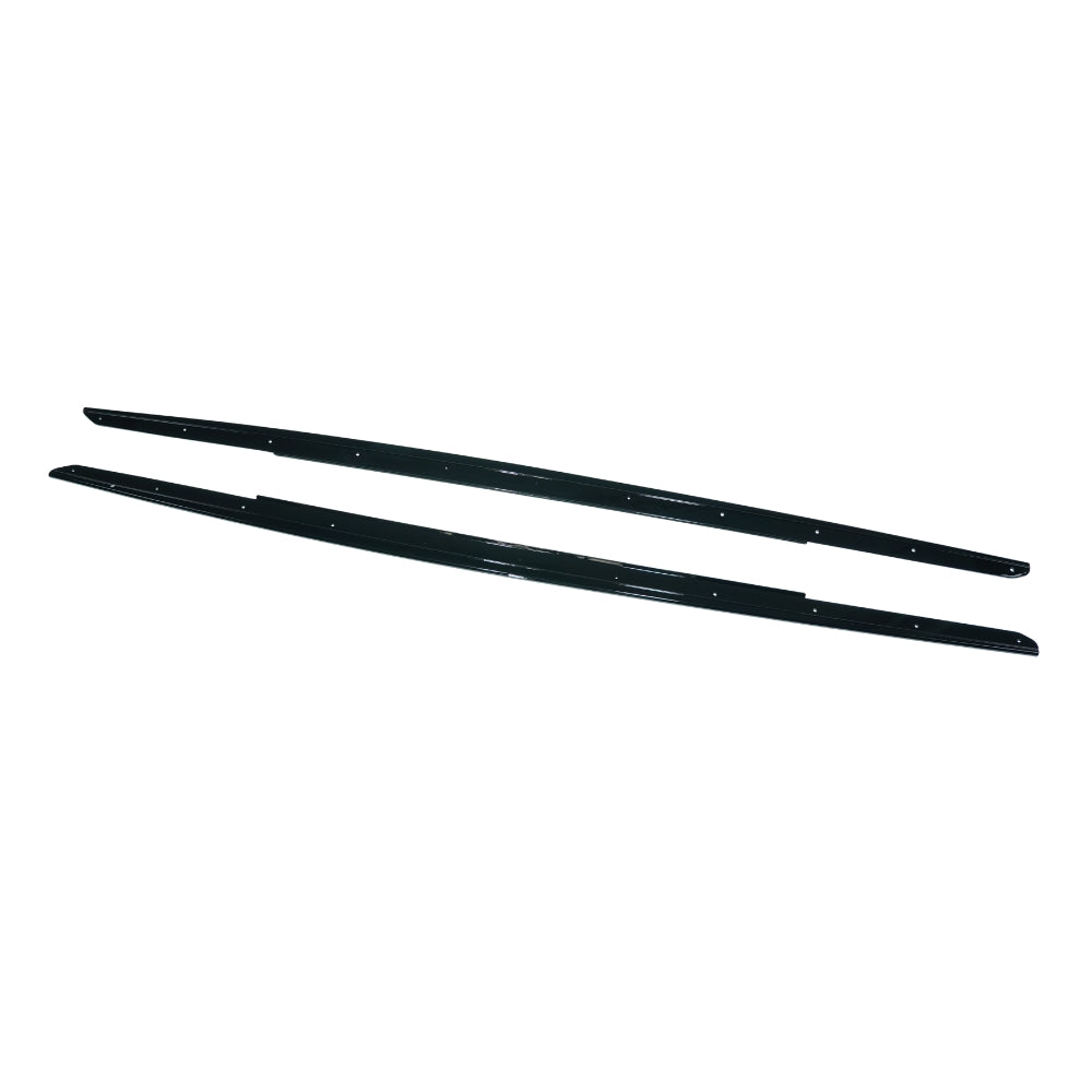 CT CARBON BMW 5 SERIES F10/F11 2011-2017 GLOSS BLACK SIDE SKIRTS | SWISS HOMOLOGATED