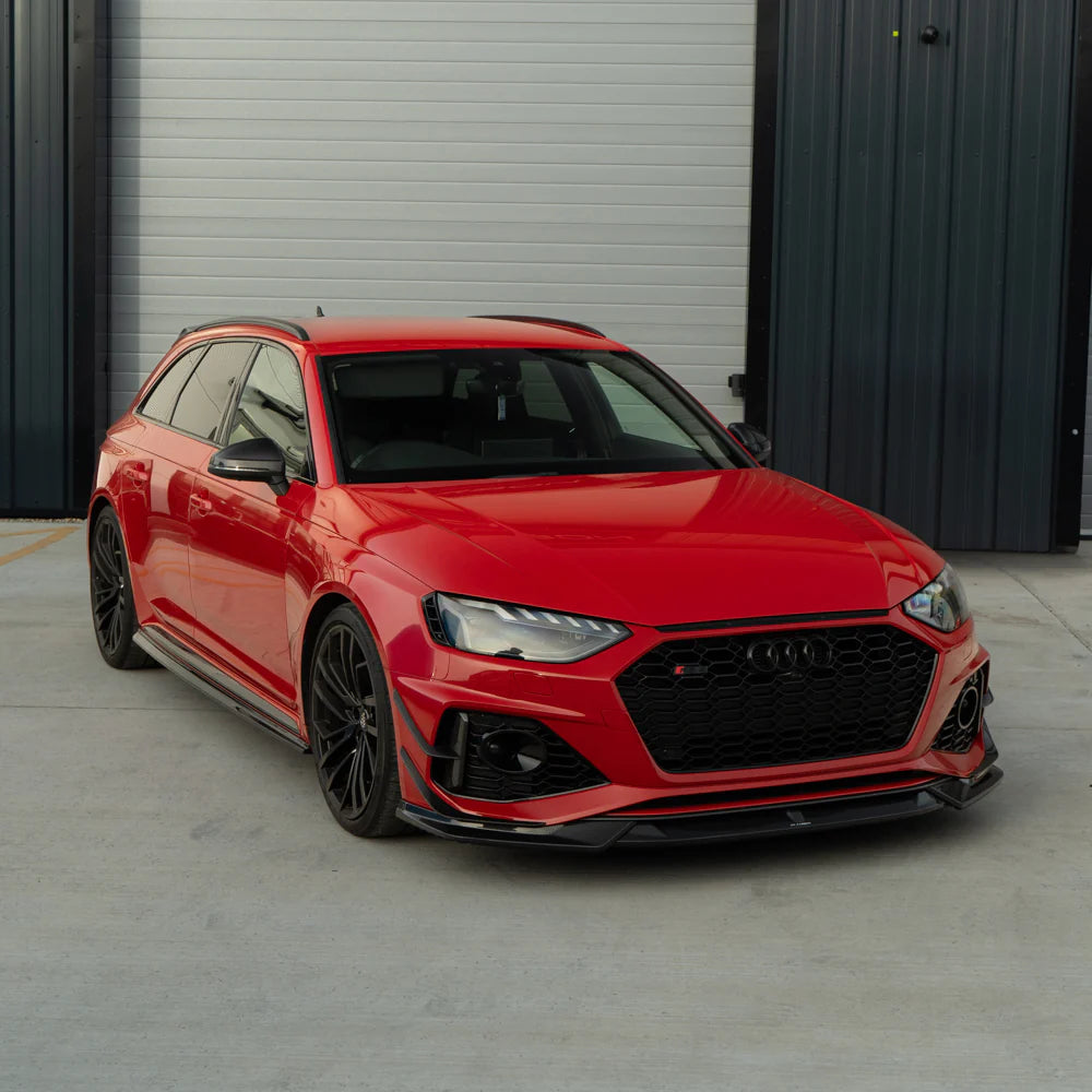 CT CARBON FRONT LIP AUDI RS4 B9.5 - CT DESIGN |SPECIAL PRE-HOMOLOGATION OFFER