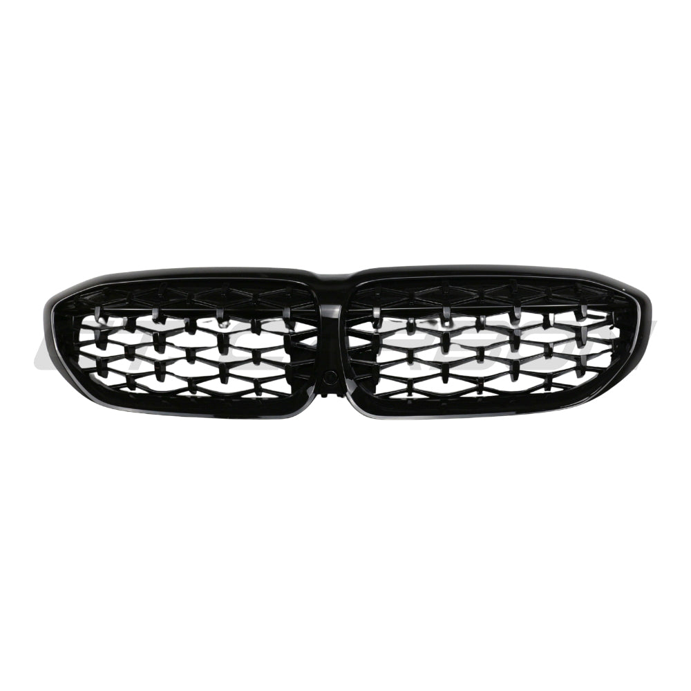 CT CARBON BMW 3 SERIES G20/G21 2018-2022 PRE-LCI GLOSS BLACK GRILLE | HOMOLOGATION IN PROCESS