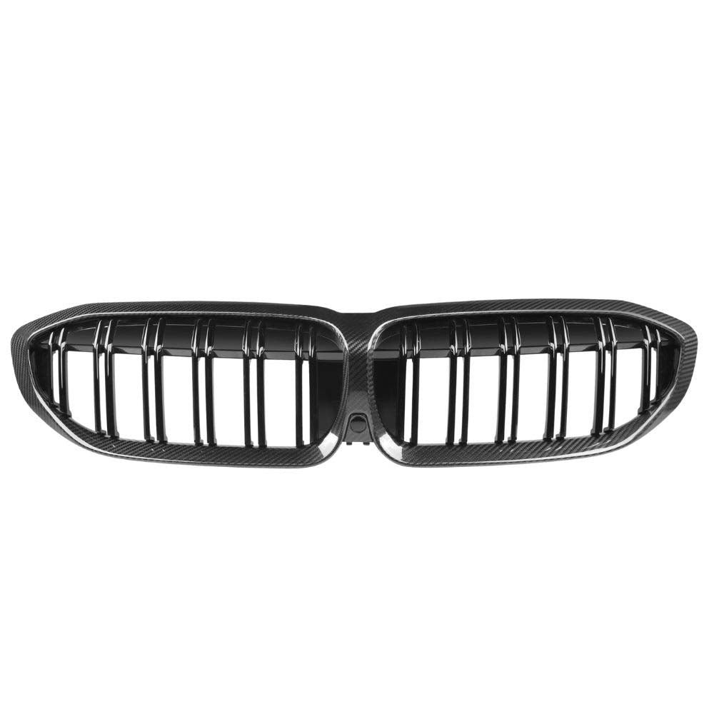 CT CARBON BMW 3 SERIES G20/G21 2018-2022 CARBON FIBRE DOUBLE SLAT GRILLE | HOMOLOGATION IN PROCESS