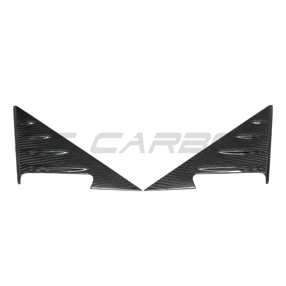 BMW G87 M2 2023+ DRY CARBON FIBRE MIRROR PILLAR TRIM - 2