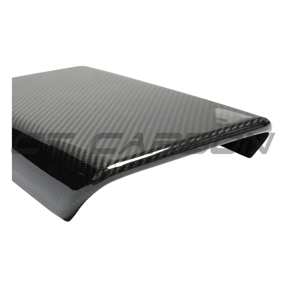 CT CARBON TESLA MODEL Y 2025+ FACELIFT DRY CARBON ARMREST COVER - V1 | NO HOMOLOGATION