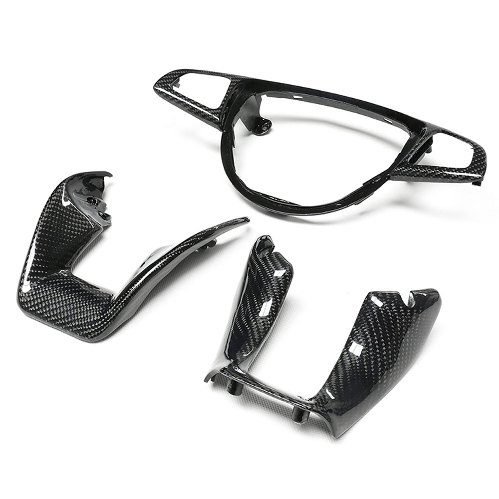 CT CARBON MERCEDES AMG CARBON FIBRE STEERING WHEEL TRIM | NO HOMOLOGATION REQUIRED