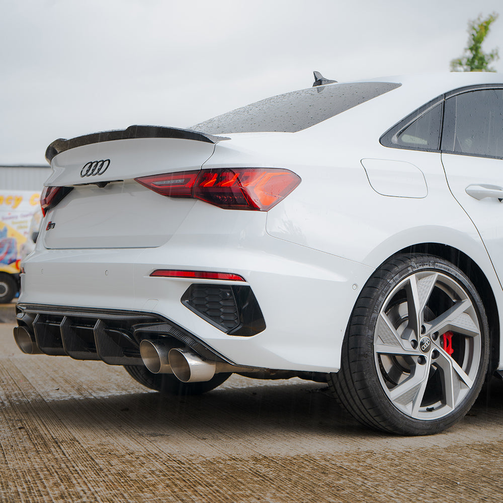 CT CARBON SPOILER AUDI A3/S3/RS3 8Y 22+ SALOON - CT DESIGN | SWISS HOMOLOGATED