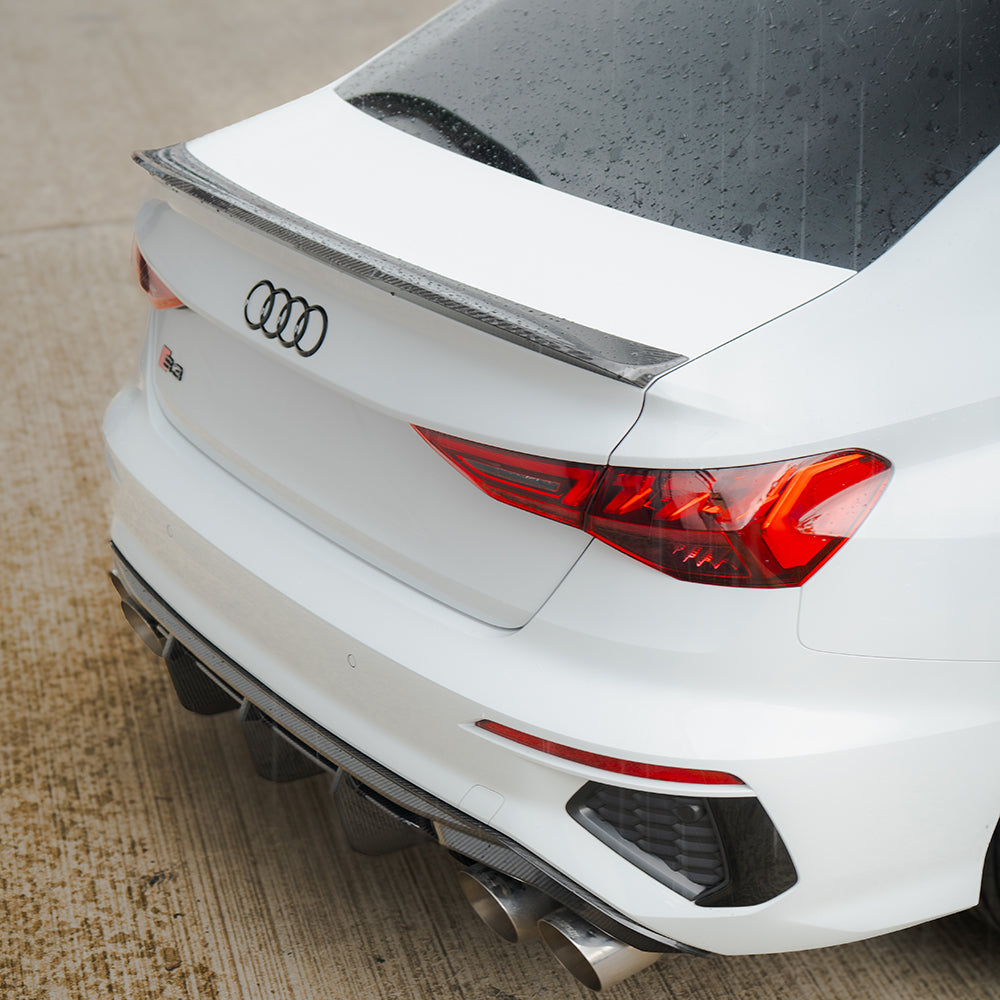 CT CARBON SPOILER AUDI A3/S3/RS3 8Y 22+ SALOON - CT DESIGN | SWISS HOMOLOGATED