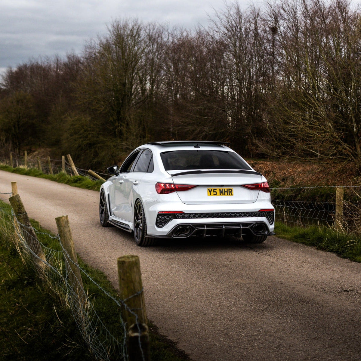 CT CARBON SPOILER AUDI A3/S3/RS3 8Y 22+ SALOON - CT DESIGN | SWISS HOMOLOGATED
