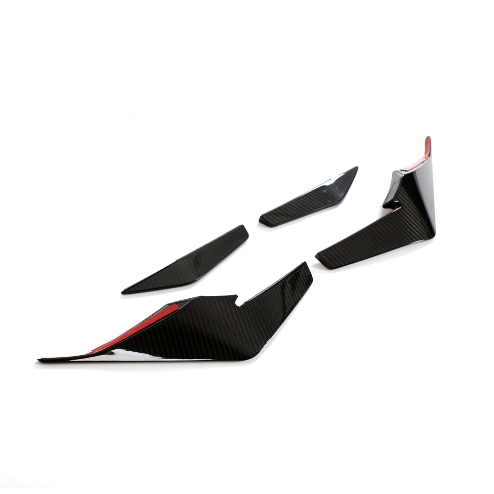CT CARBON AUDI R8 V10 GEN 2.5 2020-2023 CARBON FIBRE FRONT CANARDS - V2 | HOMOLOGATION IN PROCESS