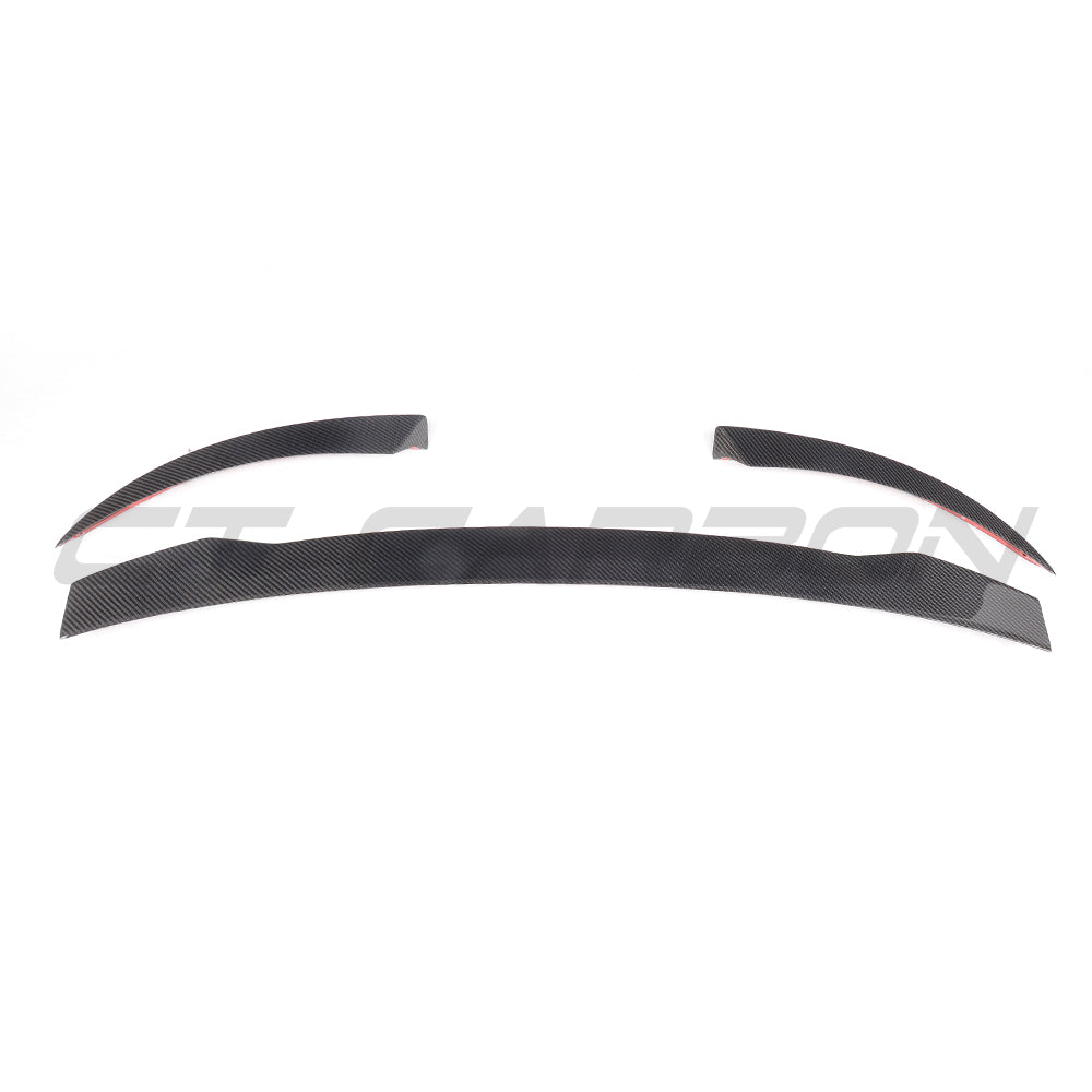 CT CARBON AUDI TT/TTS MK3 CARBON FIBRE SPOILER - V2 | SWISS HOMOLOGATED