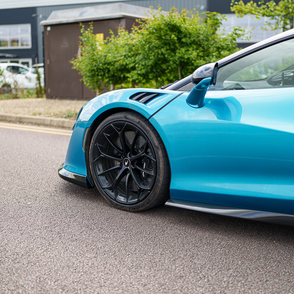 CT CARBON MCLAREN ARTURA 2025+ DRY CARBON FIBRE SIDE SKIRTS - CT DESIGN | SWISS HOMOLOGATED