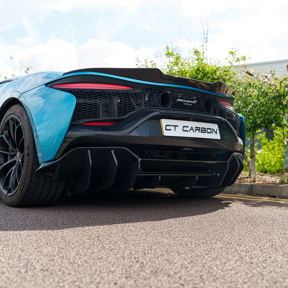 CT CARBON MCLAREN ARTURA 2023+ CARBON FIBRE SPOILER - CT DESIGN | SWISS HOMOLOGATED