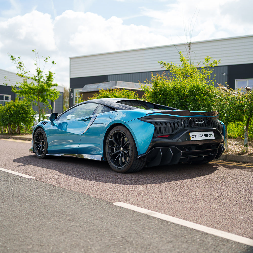 CT CARBON MCLAREN ARTURA 2023+ CARBON FIBRE DIFFUSER - CT DESIGN | SWISS HOMOLOGATED