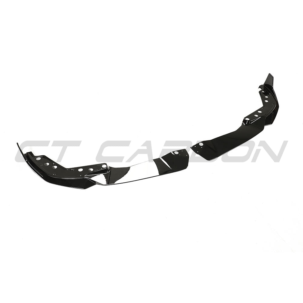 CT CARBON BMW 3 SERIES 2022+ G20/G21 GLOSS BLACK LCI SPLITTER - V1 | HOMOLOGATION IN PROCESS
