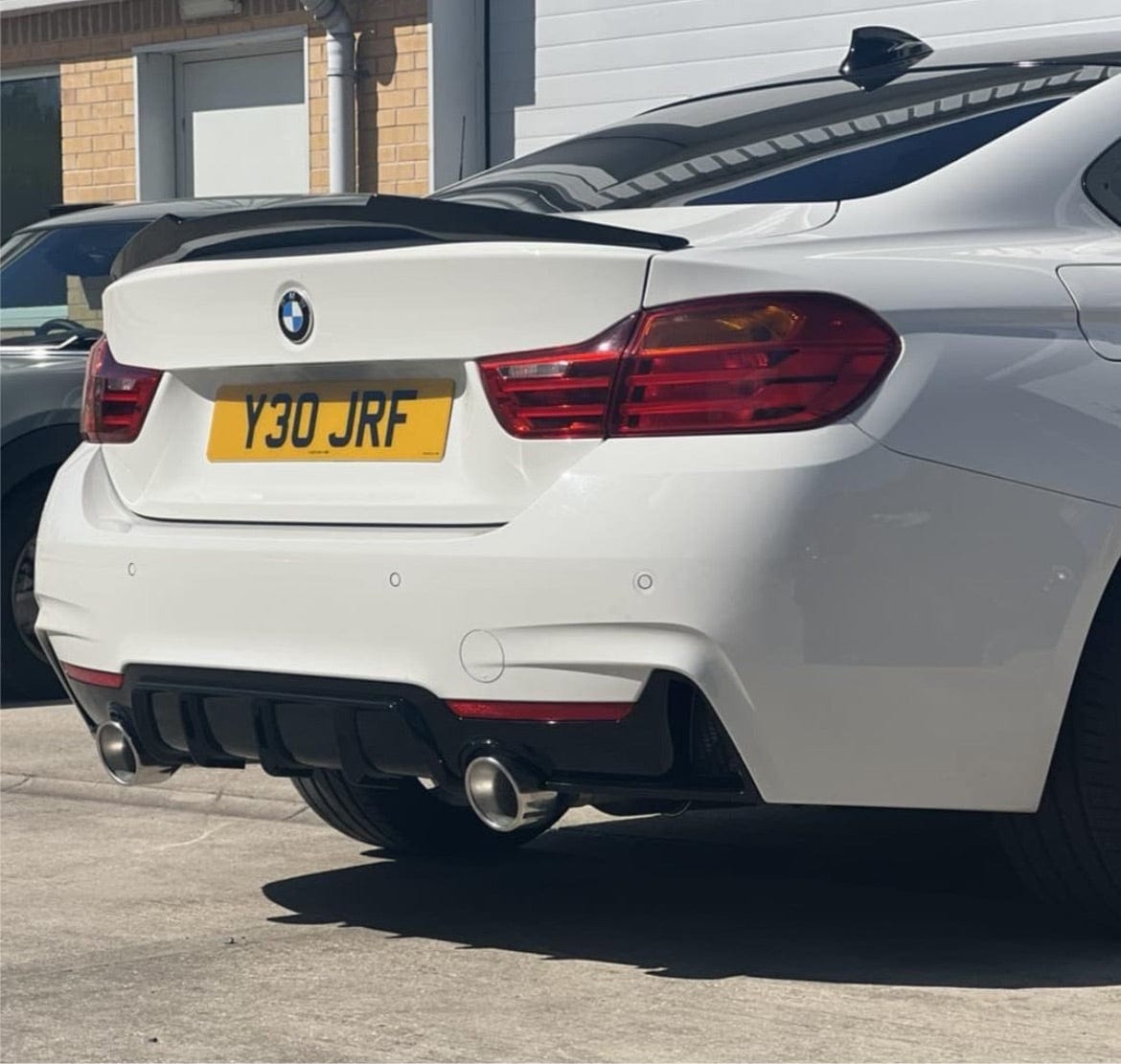 CT CARBON BMW 4 SERIES GRAN COUPE F36 GLOSS BLACK SPOILER - M4 STYLE | SWISS HOMOLOGATED