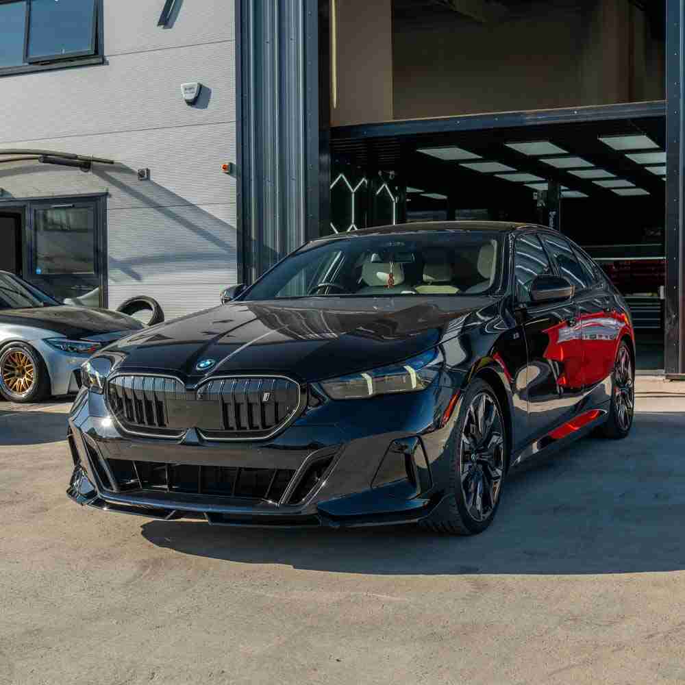 CT CARBON BMW 5 SERIES G60 & I5 2023+ GLOSS BLACK SPLITTER | HOMOLOGATION IN PROCESS