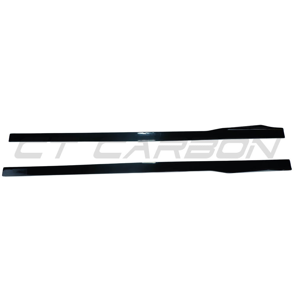 CT CARBON BMW 8 SERIES G16 2018+ GLOSS BLACK SIDE SKIRTS | SWISS HOMOLOGATED