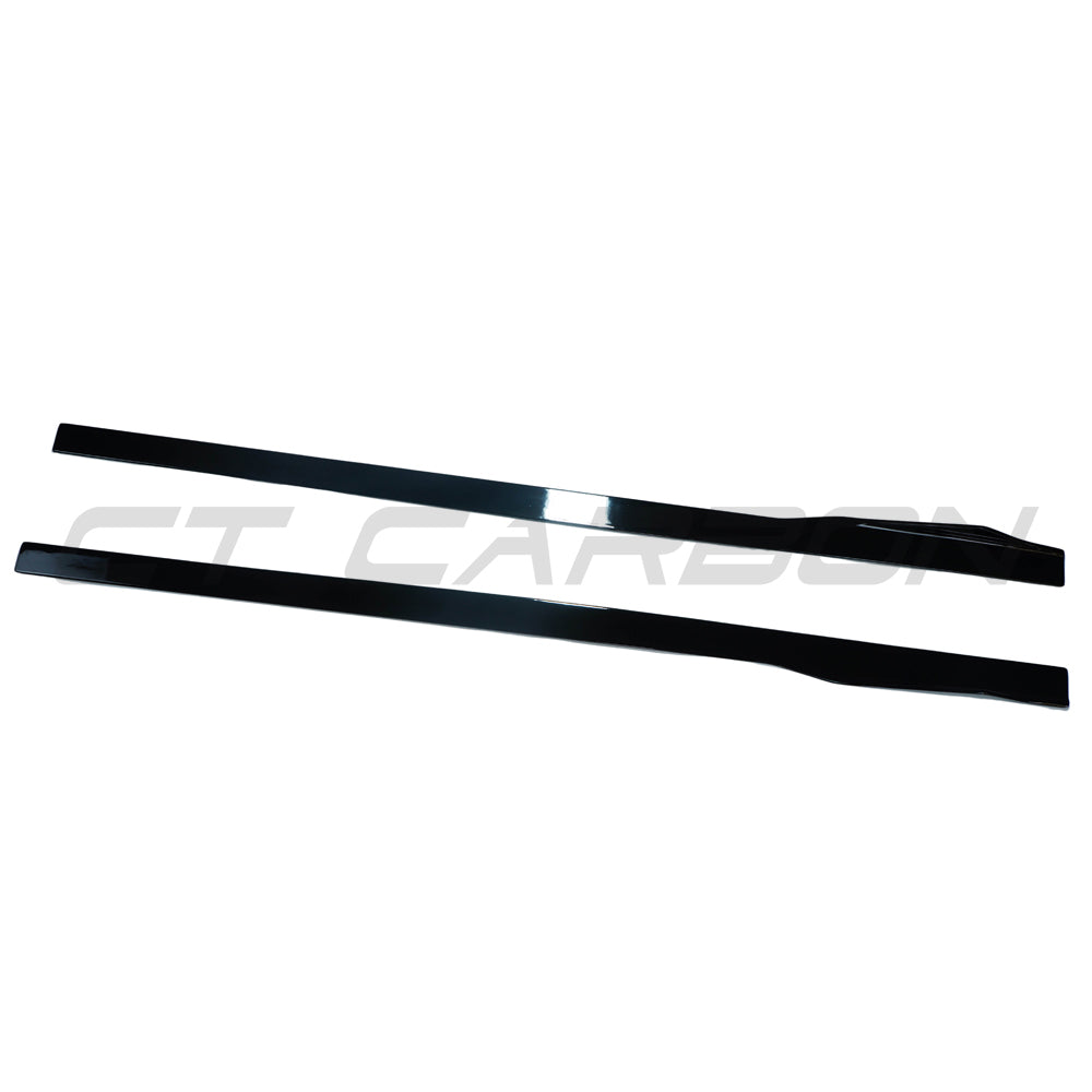 CT CARBON BMW 8 SERIES G16 2018+ GLOSS BLACK SIDE SKIRTS | SWISS HOMOLOGATED