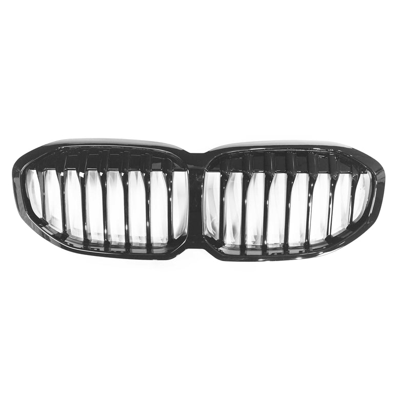 CT CARBON BMW F40 1 SERIES GLOSS BLACK SINGLE SLAT GRILLE - BLAK BY CT CARBON | SWISS HOMOLOGATED