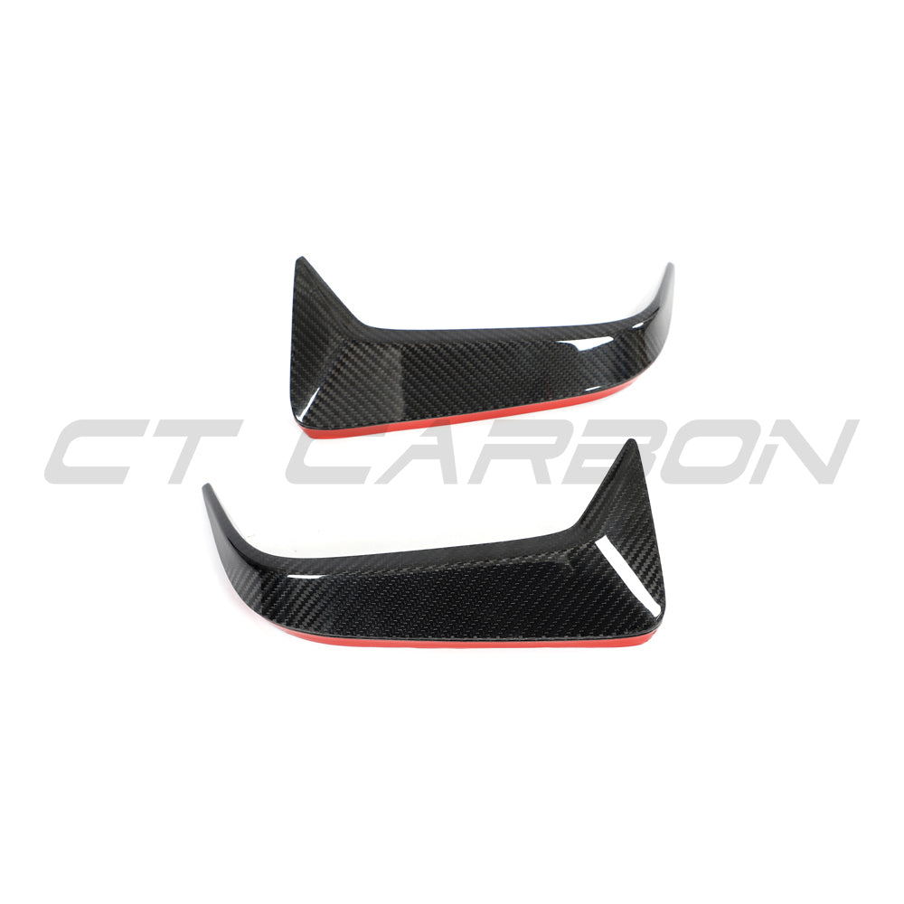 CT CARBON BMW F95 X5M 2019-2022 (PRE-LCI) CARBON FIBRE REAR BUMPER TRIM - CT DESIGN | SWISS HOMOLOGATED