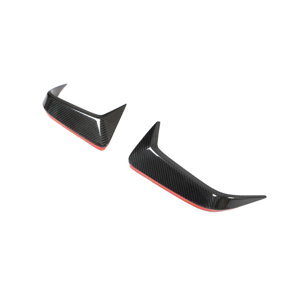 CT CARBON BMW F95 X5M 2019-2022 (PRE-LCI) CARBON FIBRE REAR BUMPER TRIM - CT DESIGN | SWISS HOMOLOGATED