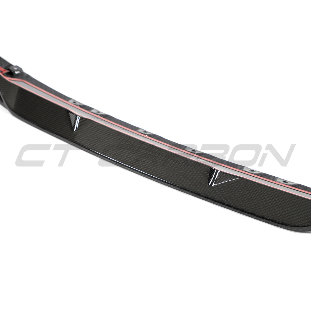 CT CARBON BMW F95 X5M 2019-2022 (PRE-LCI) CARBON FIBRE SPLITTER - CT DESIGN | HOMOLOGATION IN PROCESS