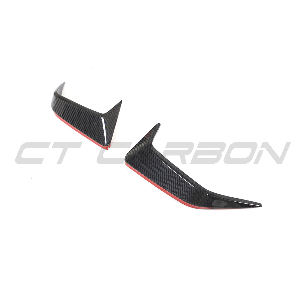 CT CARBON BMW F95 X5M 2023+ (LCI) CARBON FIBRE REAR BUMPER TRIM - CT DESIGN | SWISS HOMOLOGATED