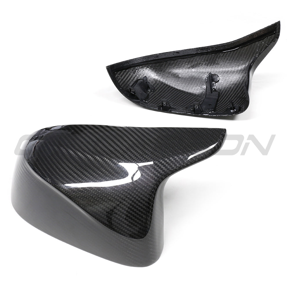 CT CARBON BMW F97 X3M, F98 X4M, F95 X5M & F96 X6M 2019+ PRE-PREG CARBON FIBRE MIRRORS | SWISS HOMOLOGATED