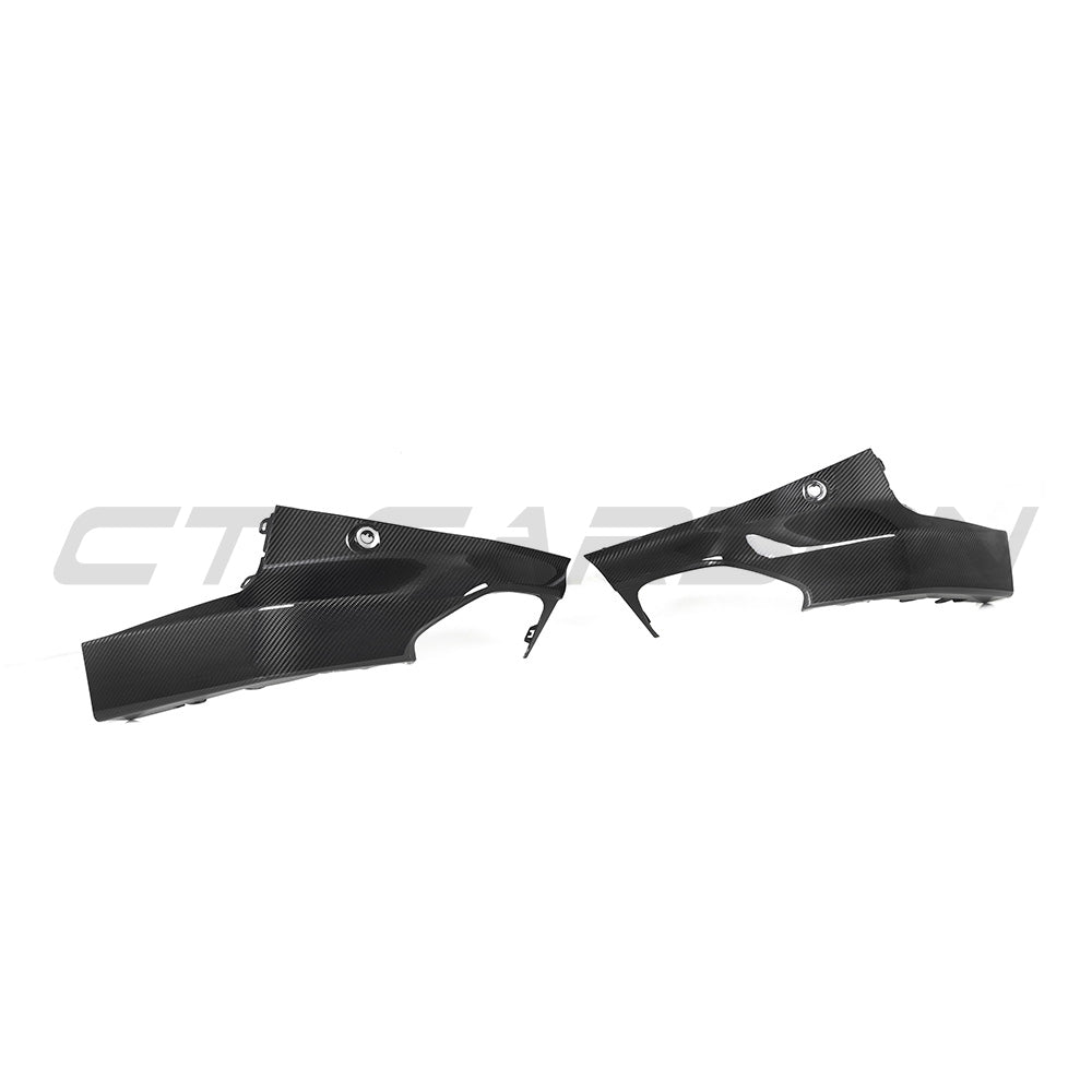 CT CARBON BMW G42 2 SERIES CARBON FIBRE REAR BUMPER CORNERS