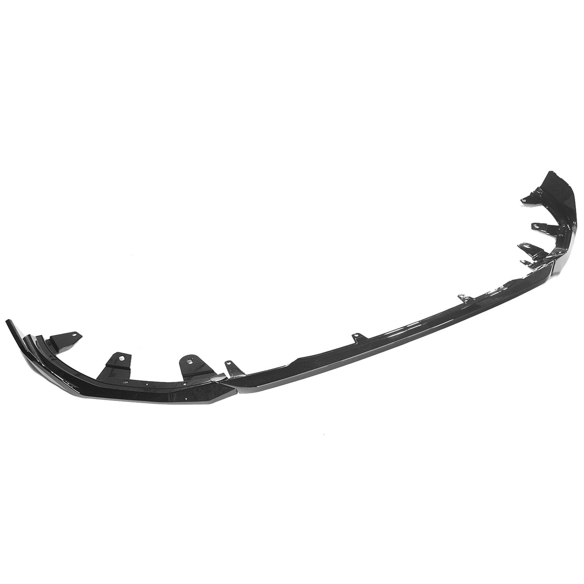 CT CARBON BMW G42 2 SERIES 2021+ GLOSS BLACK SPLITTER