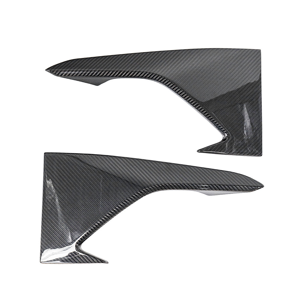 CT CARBON BMW M2 F87 N55 (OG) CARBON FIBRE FRONT BUMPER CORNERS | HOMOLOGATION IN PROCESS
