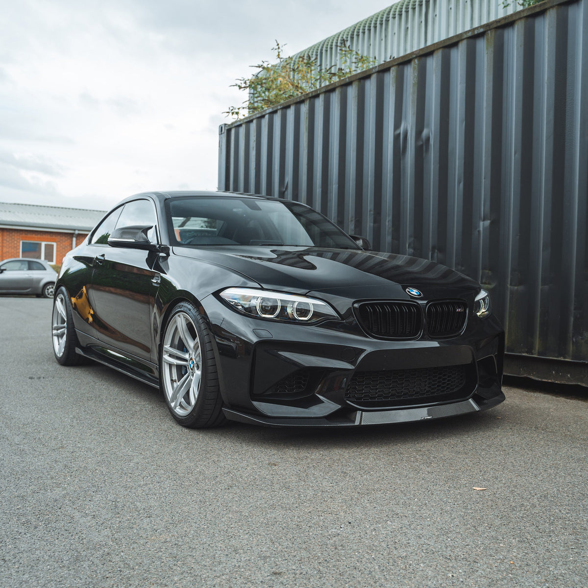 CT CARBON BMW M2 F87 N55 (OG) 2015-2017 CARBON FIBRE SPLITTER - V2 | HOMOLOGATION IN PROCESS