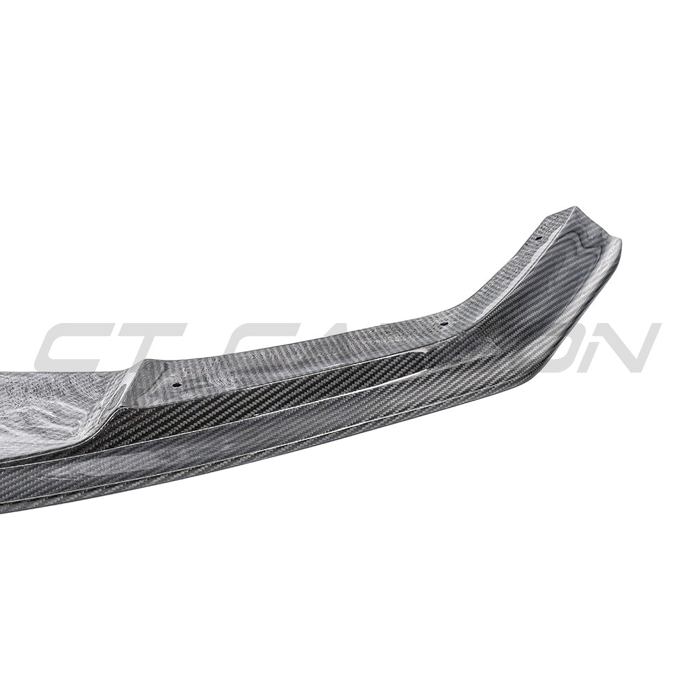 CT CARBON BMW M2 F87 N55 (OG) CARBON FIBRE SPLITTER - V8 | HOMOLOGATION IN PROCESS