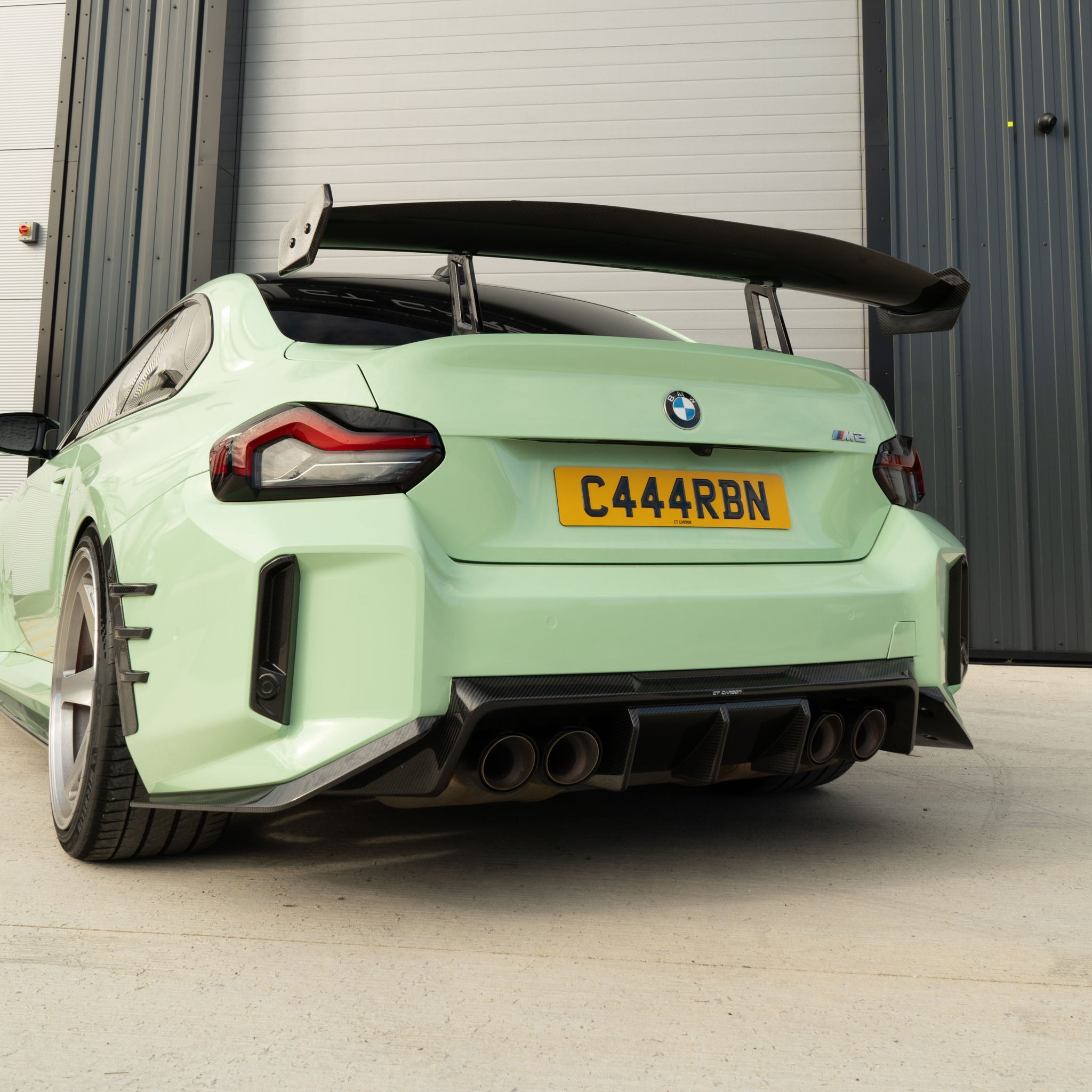 CT CARBON BMW M2, M3, M4 G87/G80/G81/G82/G83 CARBON EXHAUST TIPS - STAINLESS (SET OF 4) | SWISS HOMOLOGATED
