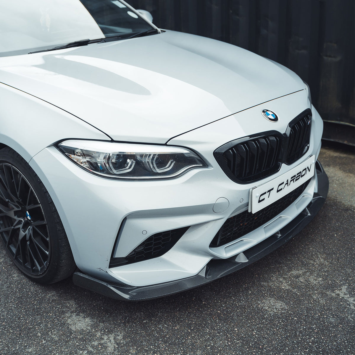 CT CARBON BMW M2C F87 2016-2021 CARBON FIBRE SPLITTER - V2 | HOMOLOGATION IN PROCESS