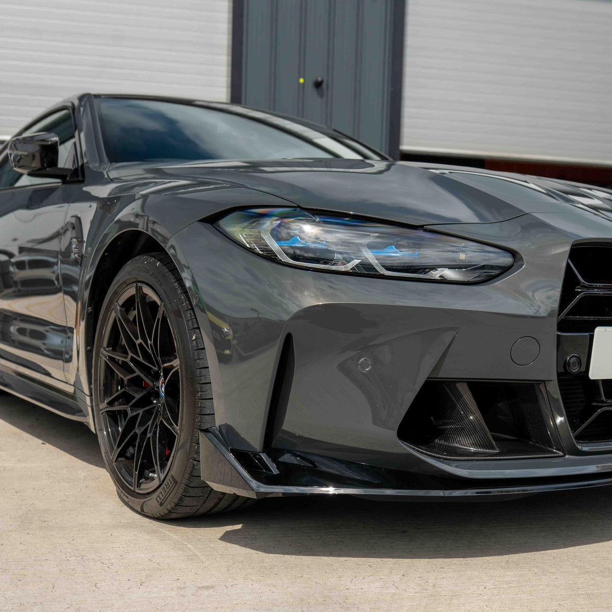 CT CARBON BMW M3 & M4 G80/G81/G82/G83 GLOSS BLACK SPLITTER - CSL STYLE | HOMOLOGATION IN PROCESS