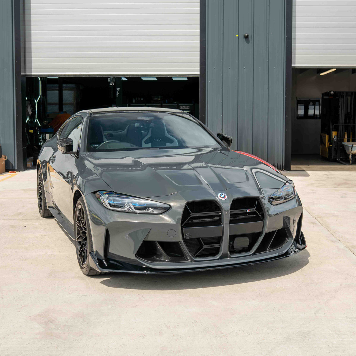 CT CARBON BMW M3 & M4 G80/G81/G82/G83 GLOSS BLACK SPLITTER - CSL STYLE | HOMOLOGATION IN PROCESS