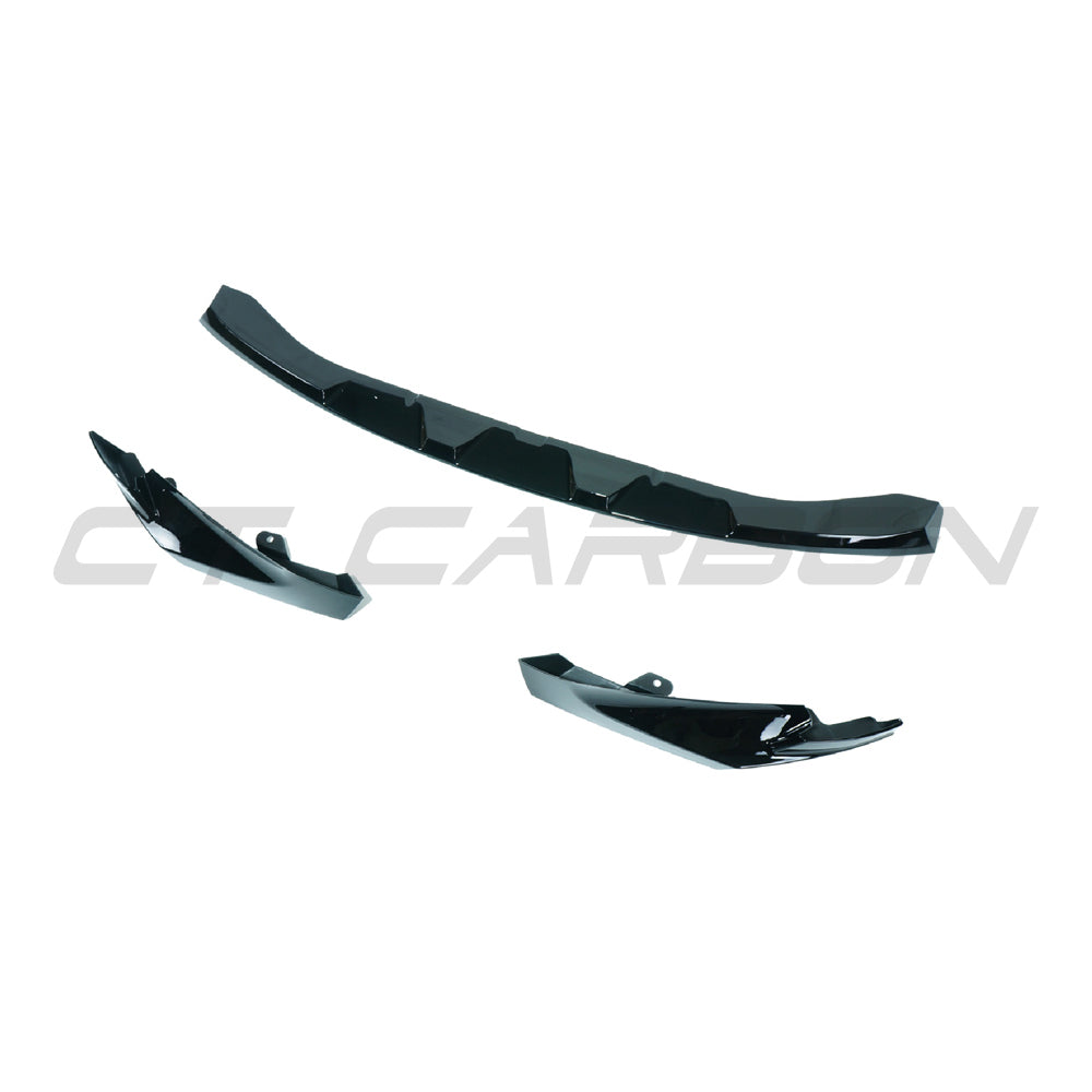 CT CARBON BMW M3 & M4 G80/G81/G82/G83 GLOSS BLACK SPLITTER - MP STYLE | HOMOLOGATION IN PROCESS