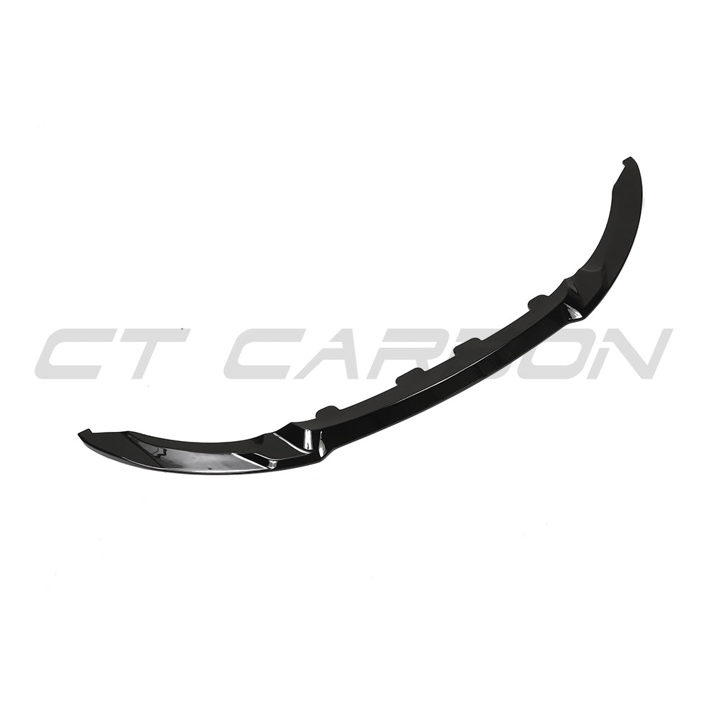 CT CARBON BMW M3/M4 (F80 F82 F83) 2014-2020 GLOSS BLACK SPLITTER - V2 | HOMOLOGATION IN PROCESS