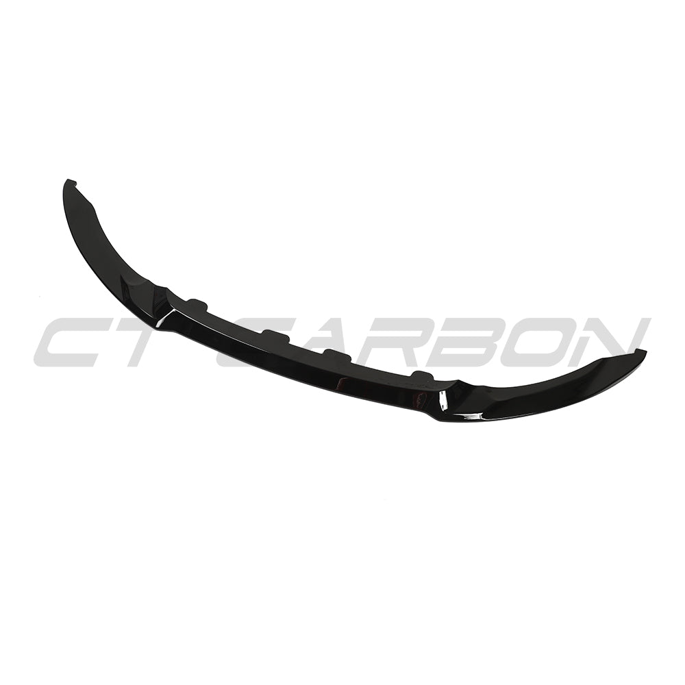 CT CARBON BMW M3/M4 (F80 F82 F83) 2014-2020 GLOSS BLACK SPLITTER - V2 | HOMOLOGATION IN PROCESS
