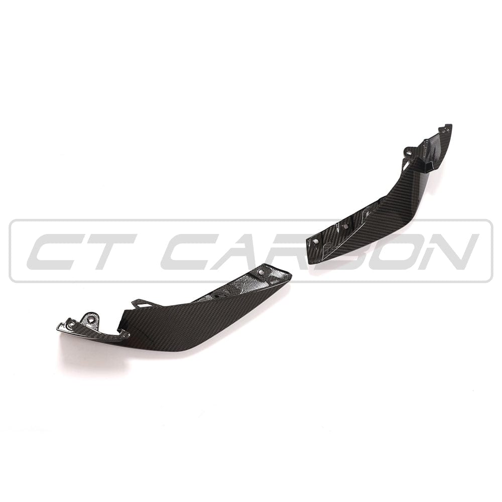 CT CARBON BMW M3/M4 G80/G81/G82/G83 CARBON FIBRE FRONT BUMPER CORNER REPLACEMENTS | SWISS HOMOLOGATED