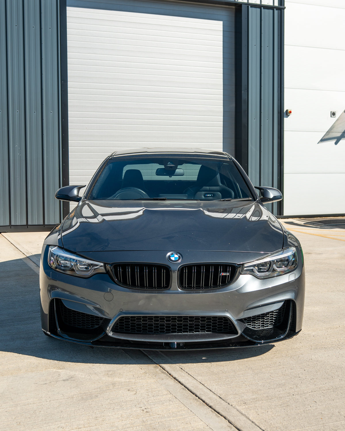 CT CARBON BMW M3/M4 (F80 F82 F83) 2014-2020 GLOSS BLACK SPLITTER - V1 | HOMOLOGATION IN PROCESS