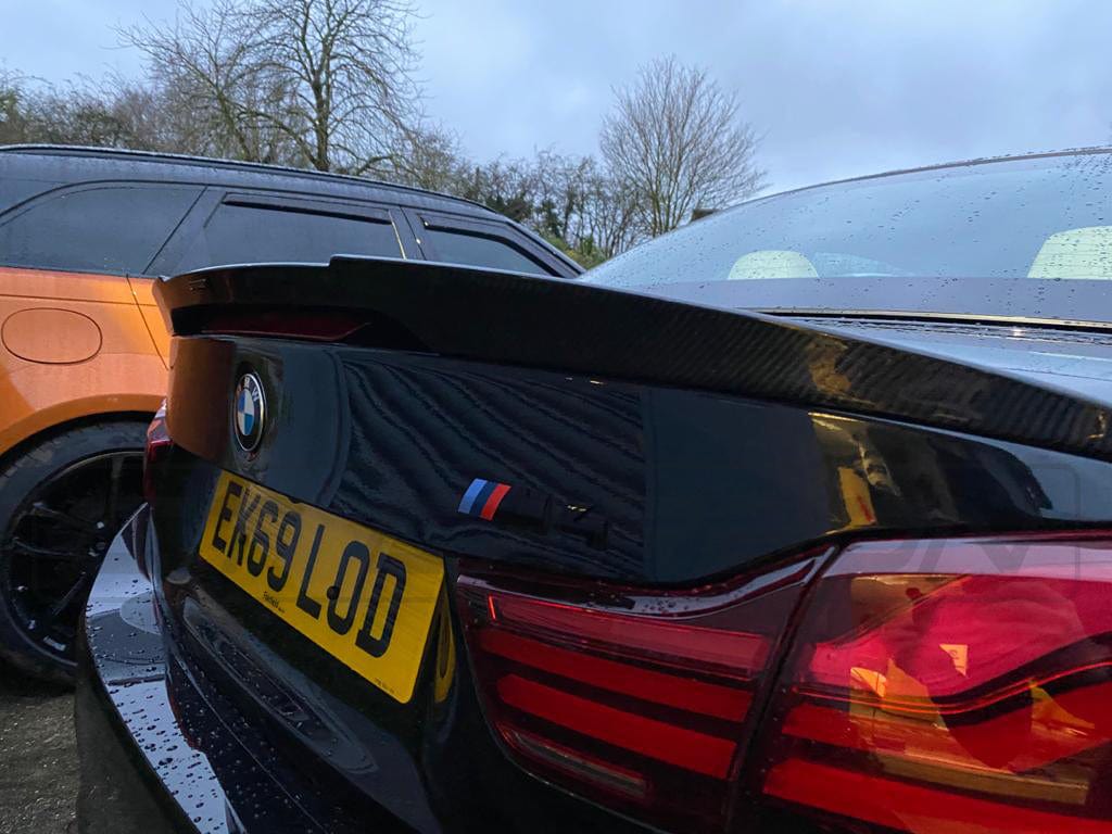 CT CARBON SPOILER BMW F83 F33 - V STYLE - SWISS HOMOLOGATED
