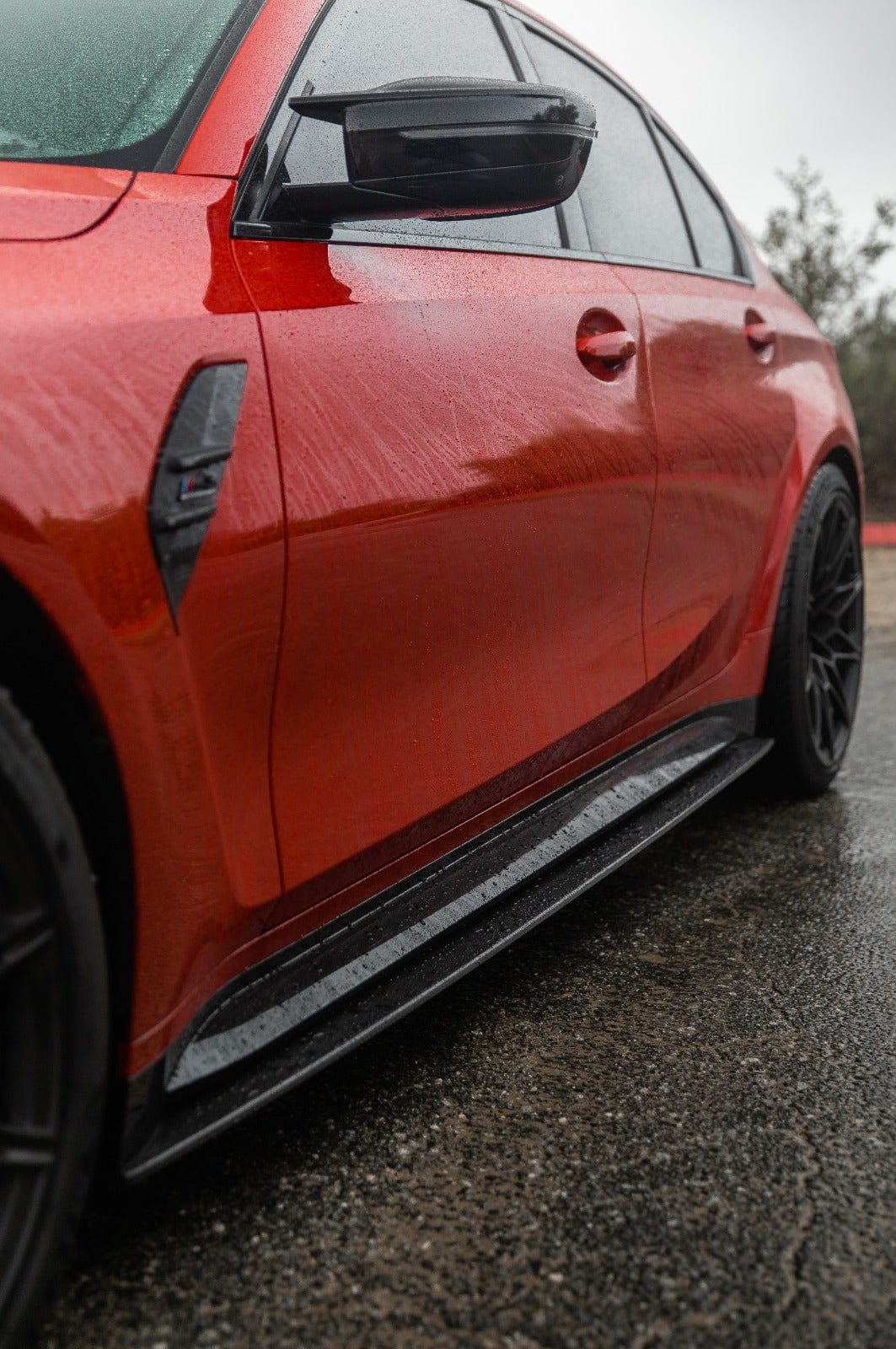 CT CARBON BMW M4 G82/G83 CARBON FIBRE SIDE SKIRT EXTENSIONS V1 - CT DESIGN | SWISS HOMOLOGATED