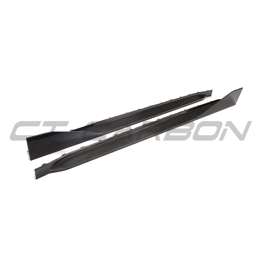 CT CARBON BMW M4 G82/G83 CARBON FIBRE SIDE SKIRTS - MP STYLE | SWISS HOMOLOGATED