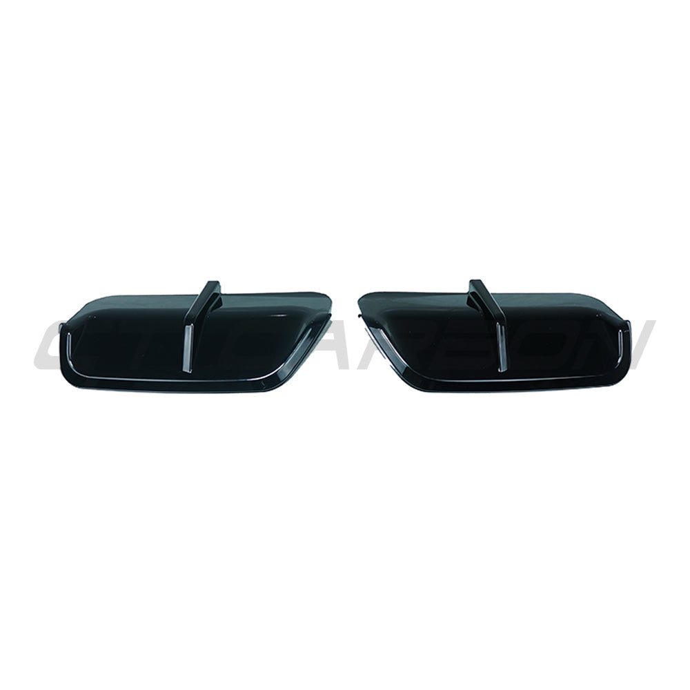 CT CARBON BMW U11 X1 2023+ GLOSS BLACK DIFFUSER SIDES | SWISS HOMOLOGATED